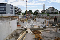 Baustelle Wohnüberbauung Krone Zürich